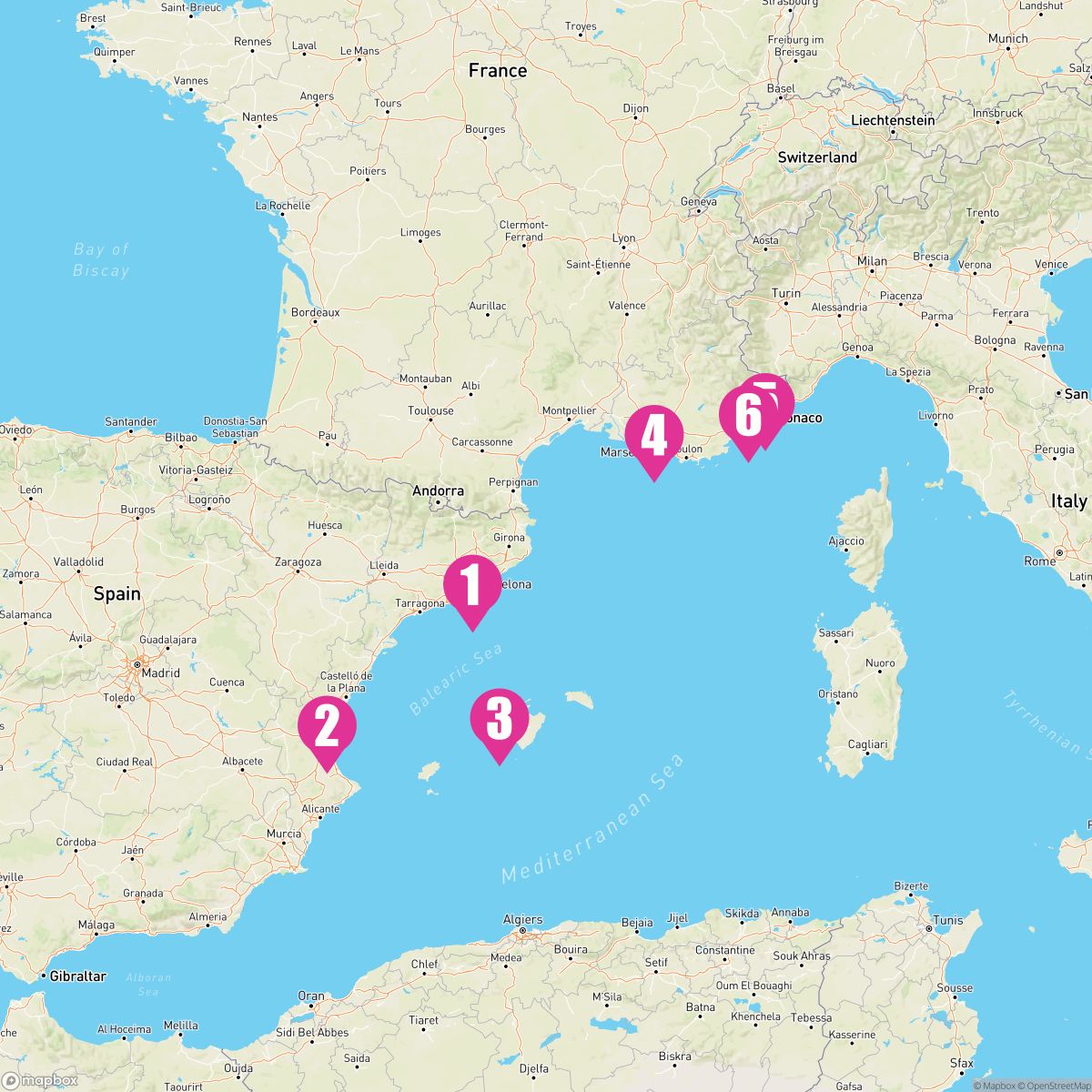 7 Night Spain & France (Barcelona Roundtrip)