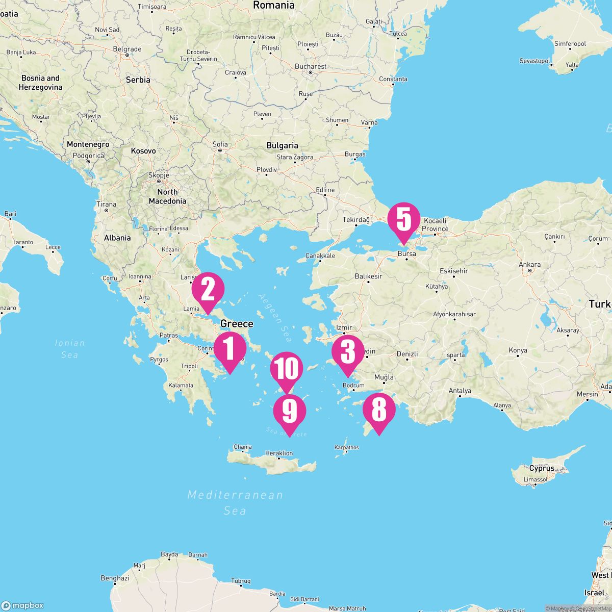 10 Night Greece & Turkey (Athens Roundtrip)