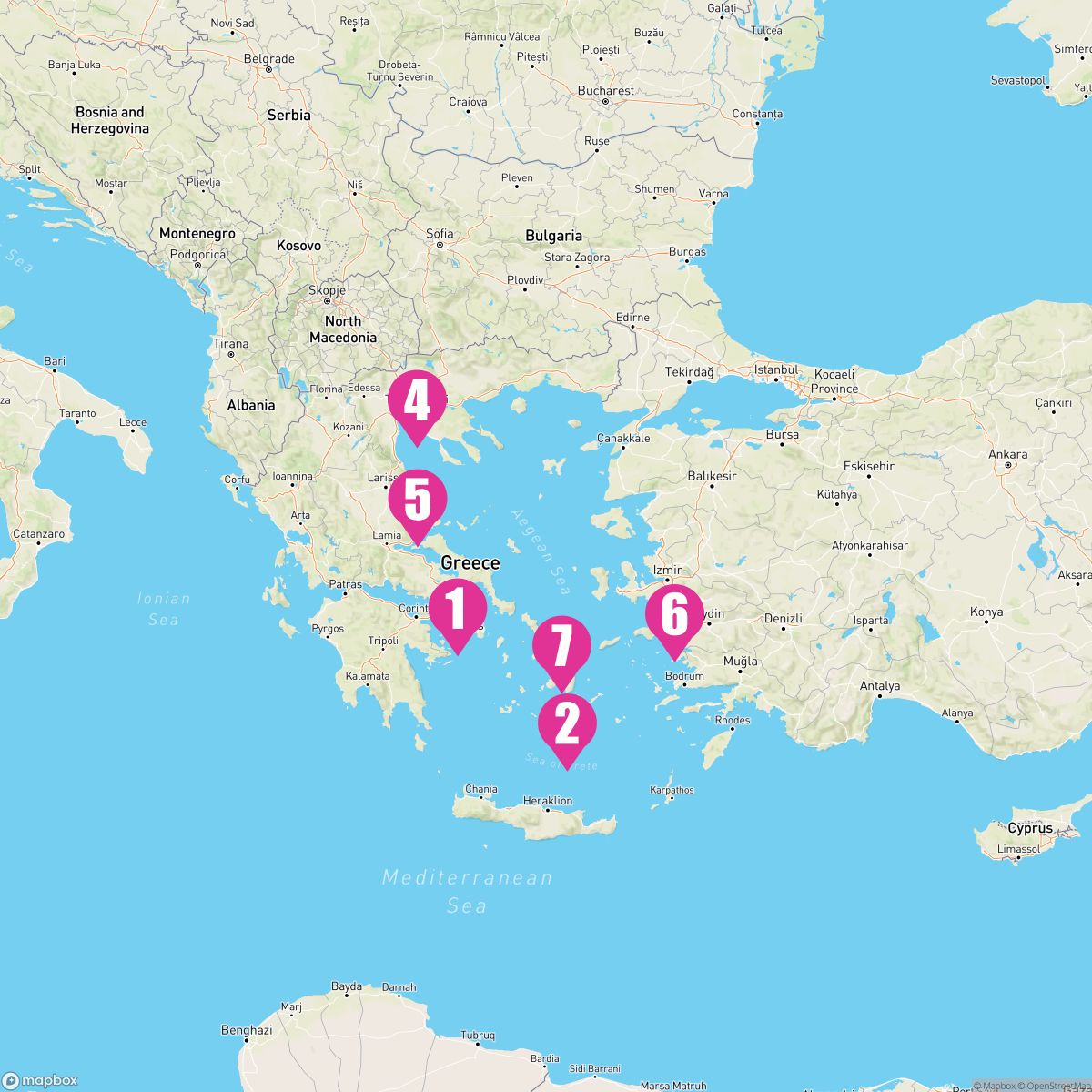 7 Night Best Of Greece (Athens Roundtrip)