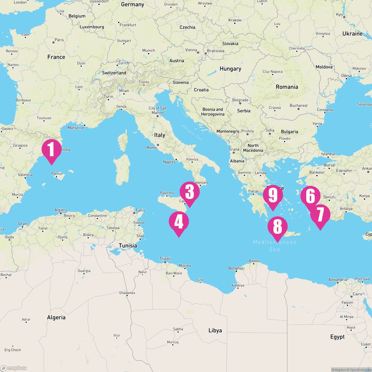 8 Night Greece Italy & Turkey (Barcelona To Athens)