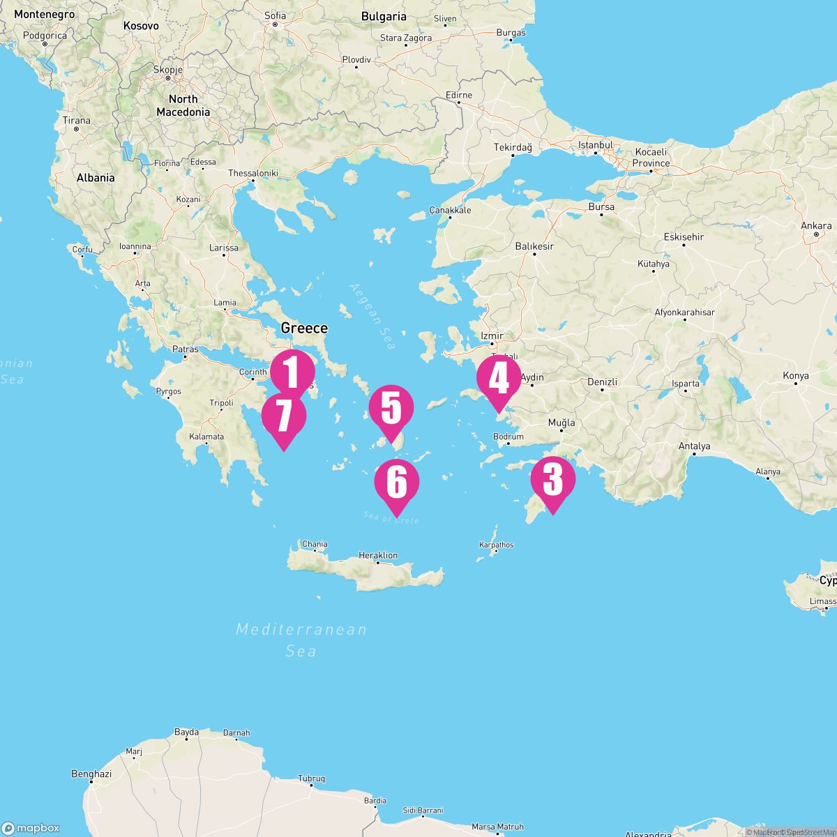 7 Night Best Of Greece (Athens Roundtrip)