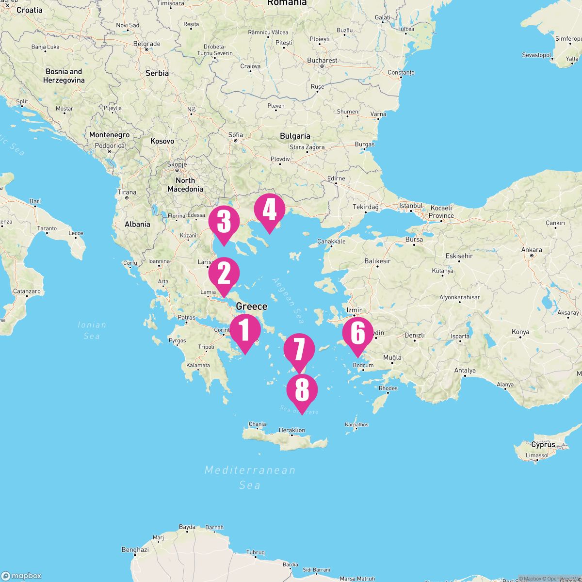 9 Night Best Of Greece (Athens Roundtrip)