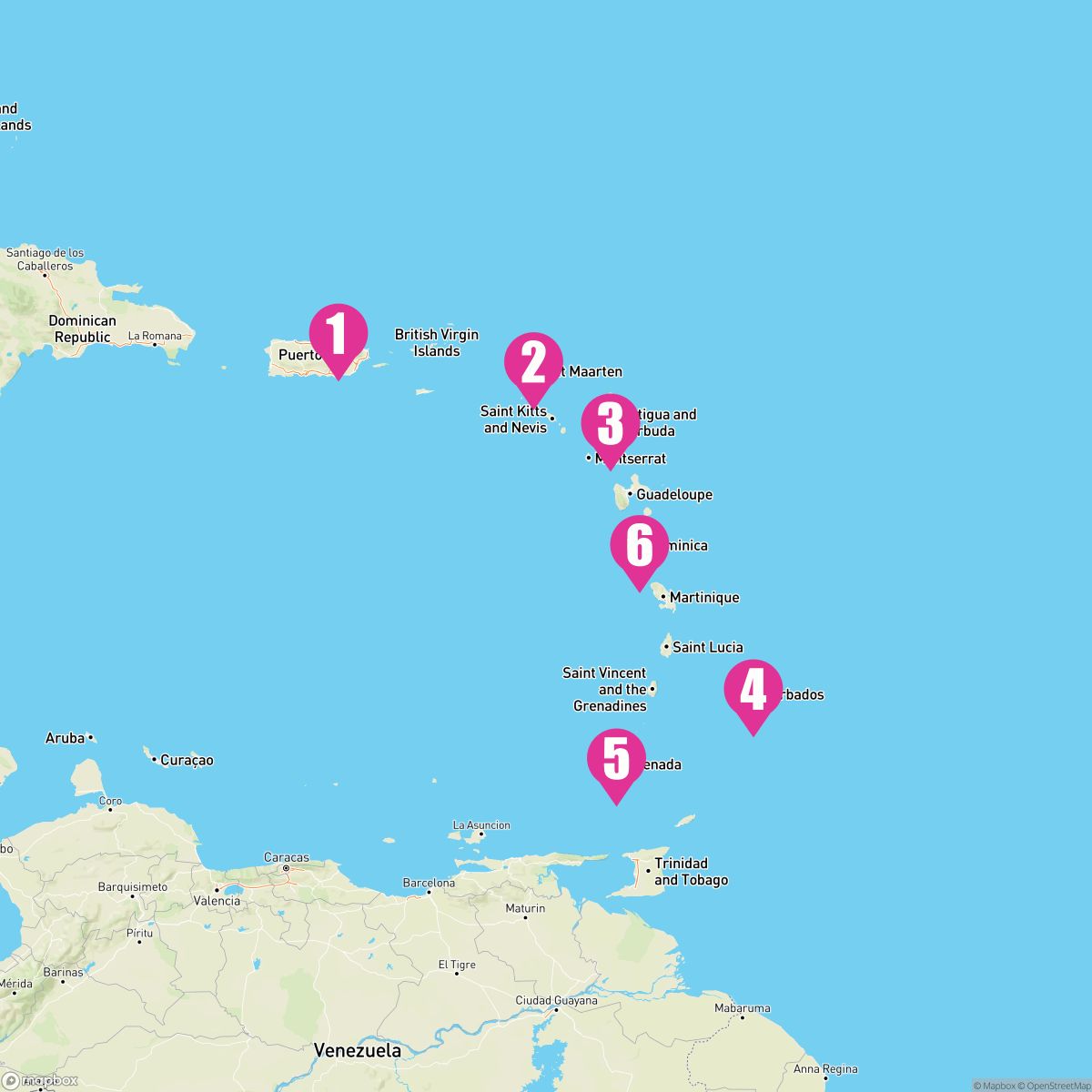 7 Night Southern Caribbean (San Juan Roundtrip)
