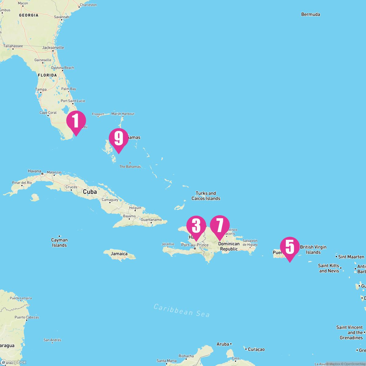 9 Night Eastern Caribbean (Ft. Lauderdale Roundtrip)