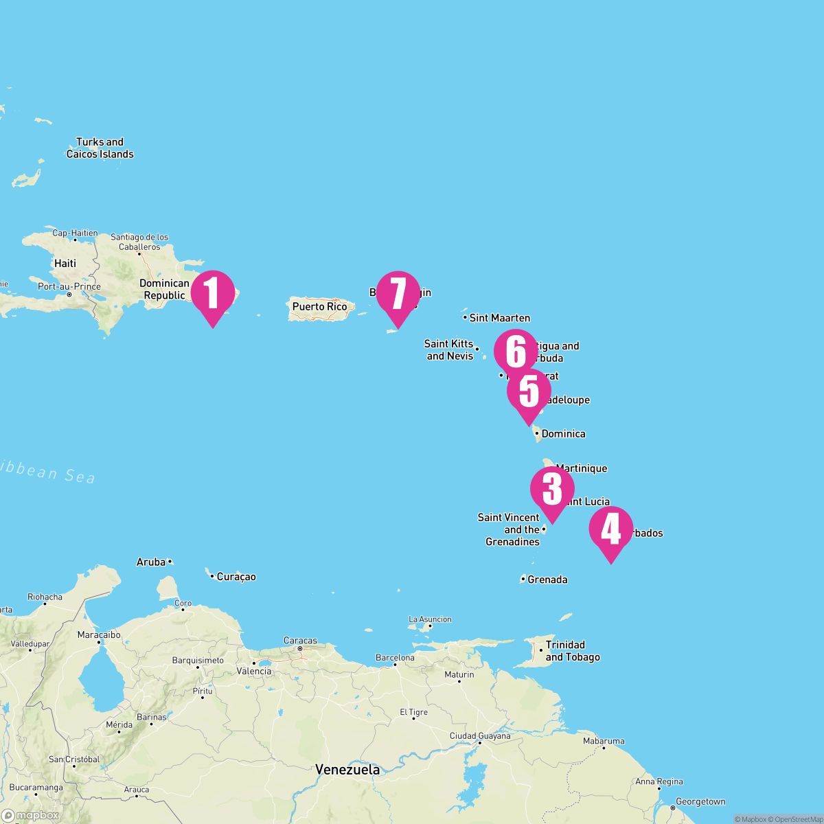7 Night Southern Caribbean (Casa De Campo Roundtrip)