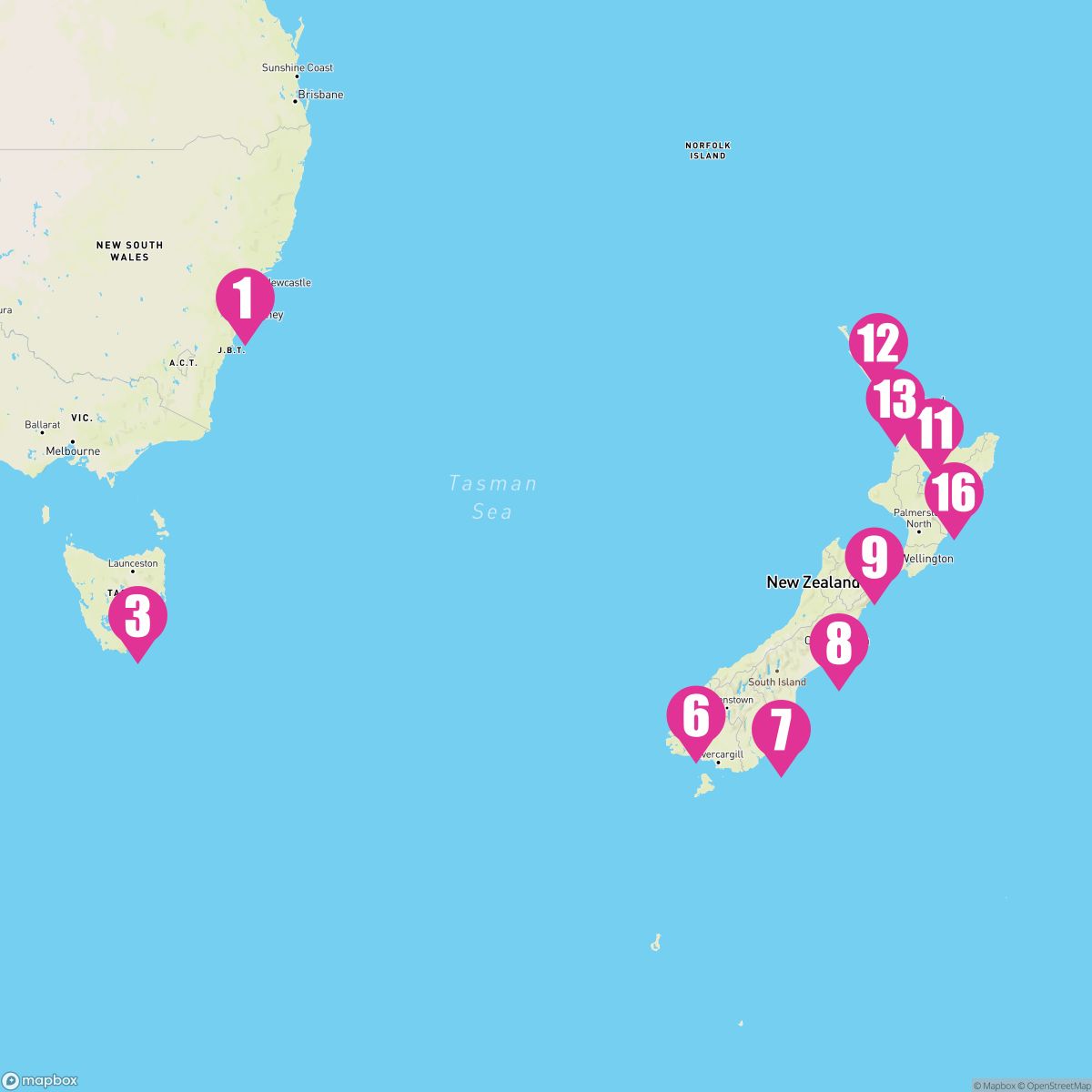 17 Night Australia & New Zealand (Sydney To Auckland)
