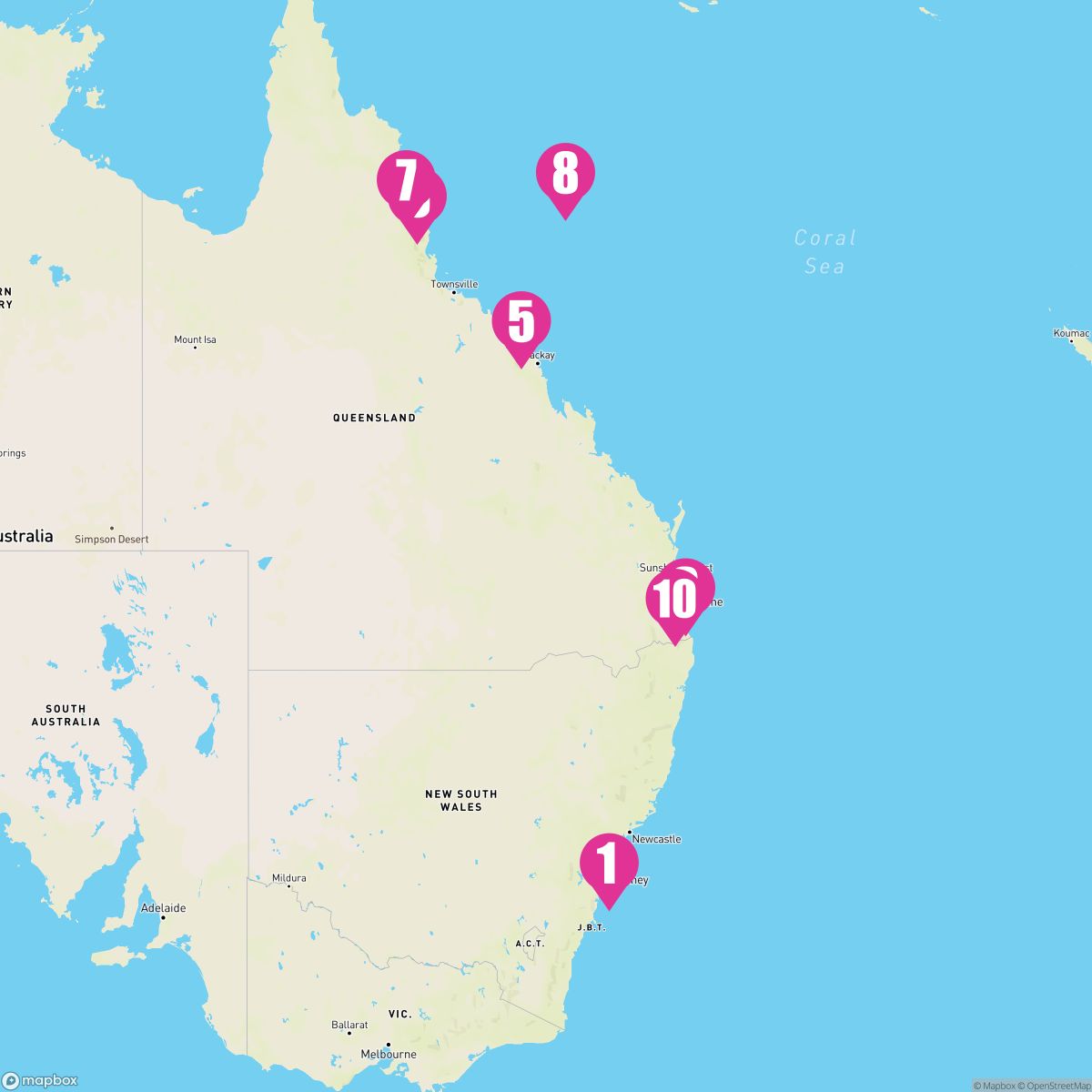 9 Night Queensland (Sydney To Brisbane)
