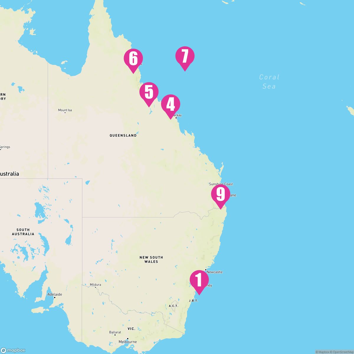 8 Night Queensland (Sydney To Brisbane)