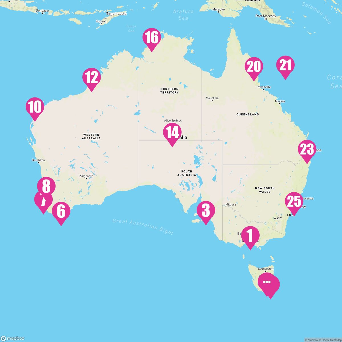 29 Night Round Australia (Melbourne Roundtrip)