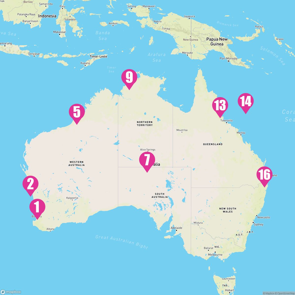 15 Night Northern Explorer (Fremantle To Brisbane)