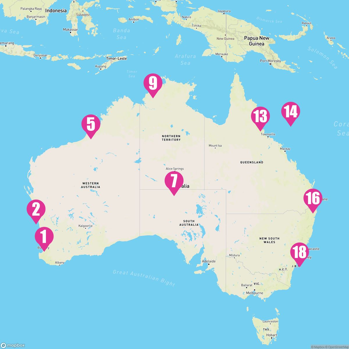 17 Night Northern Explorer (Fremantle To Sydney )