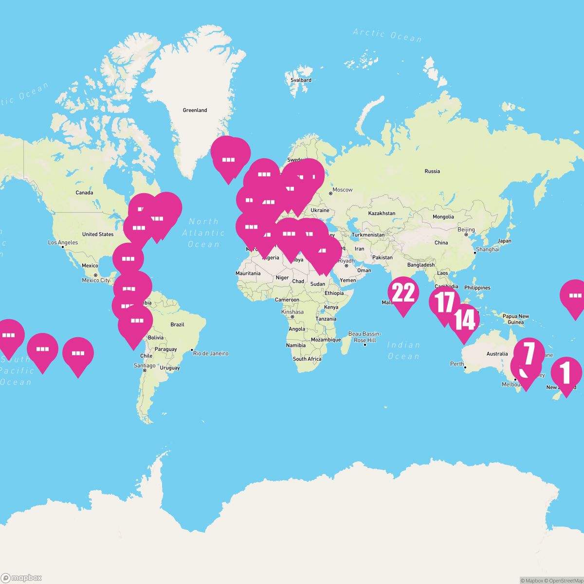 114 Night World Voyage (Auckland Roundtrip)