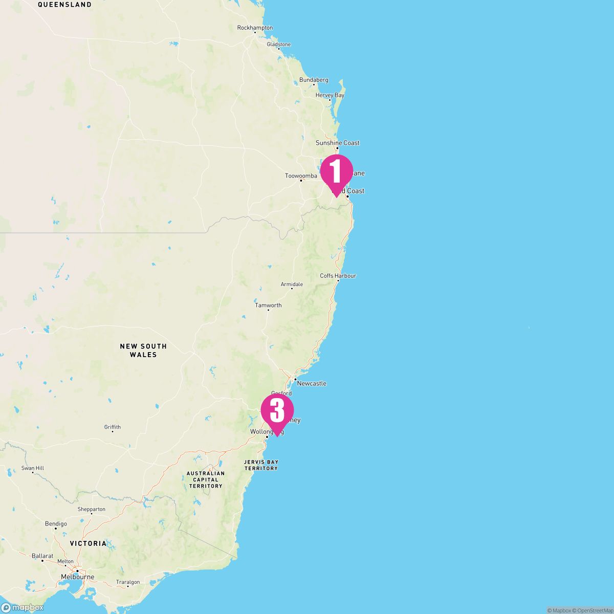 2 Night Australia Seacation (Brisbane To Sydney)