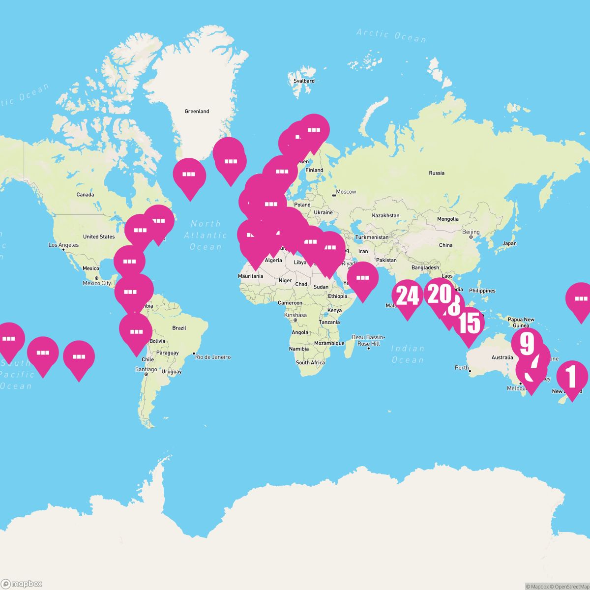 113 Night World Voyage (Auckland Roundtrip)