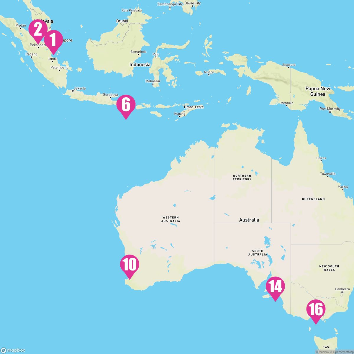 15 Night Asia & Australia (Singapore To Melbourne)