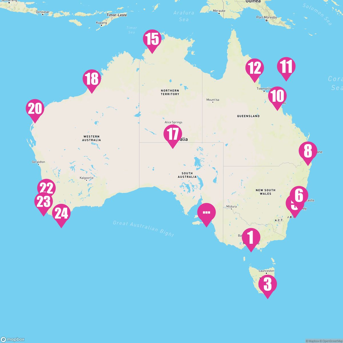 28 Night Round Australia (Melbourne Roundtrip)