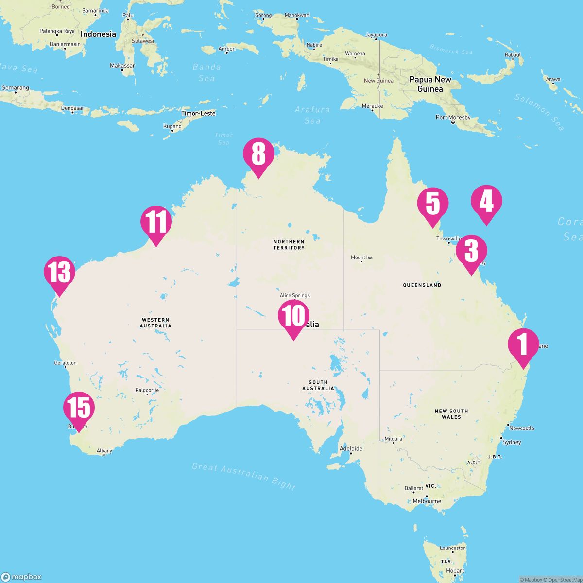 14 Night Northern Explorer (Brsbane To Fremantle)