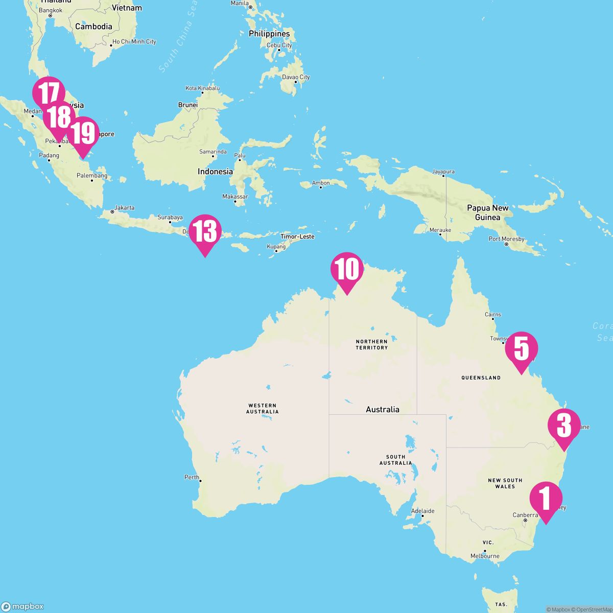 18 Night Asia & Australia (Sydney To Singapore)
