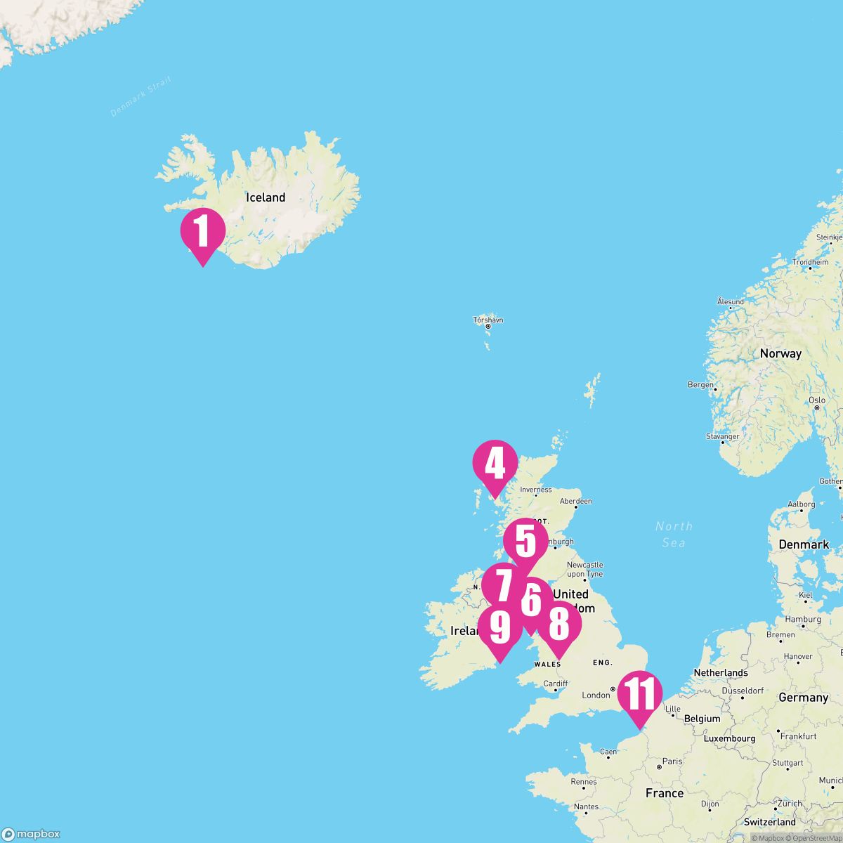 10 Night Baltic & Northern Europe (Reykjavik To Dover)