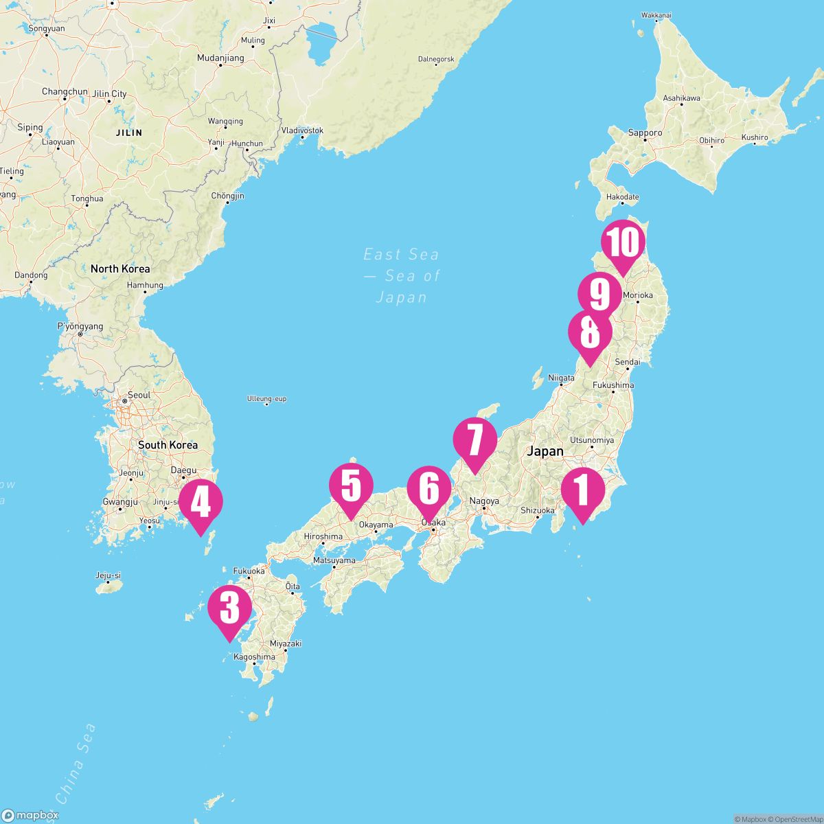 11 Night Sea Of Japan Spring Flowers (Yokohama Roundtrip)