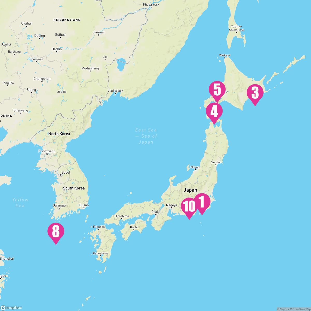 10 Night Hokkaido Spring Flowers (Yokohama Roundtrip)