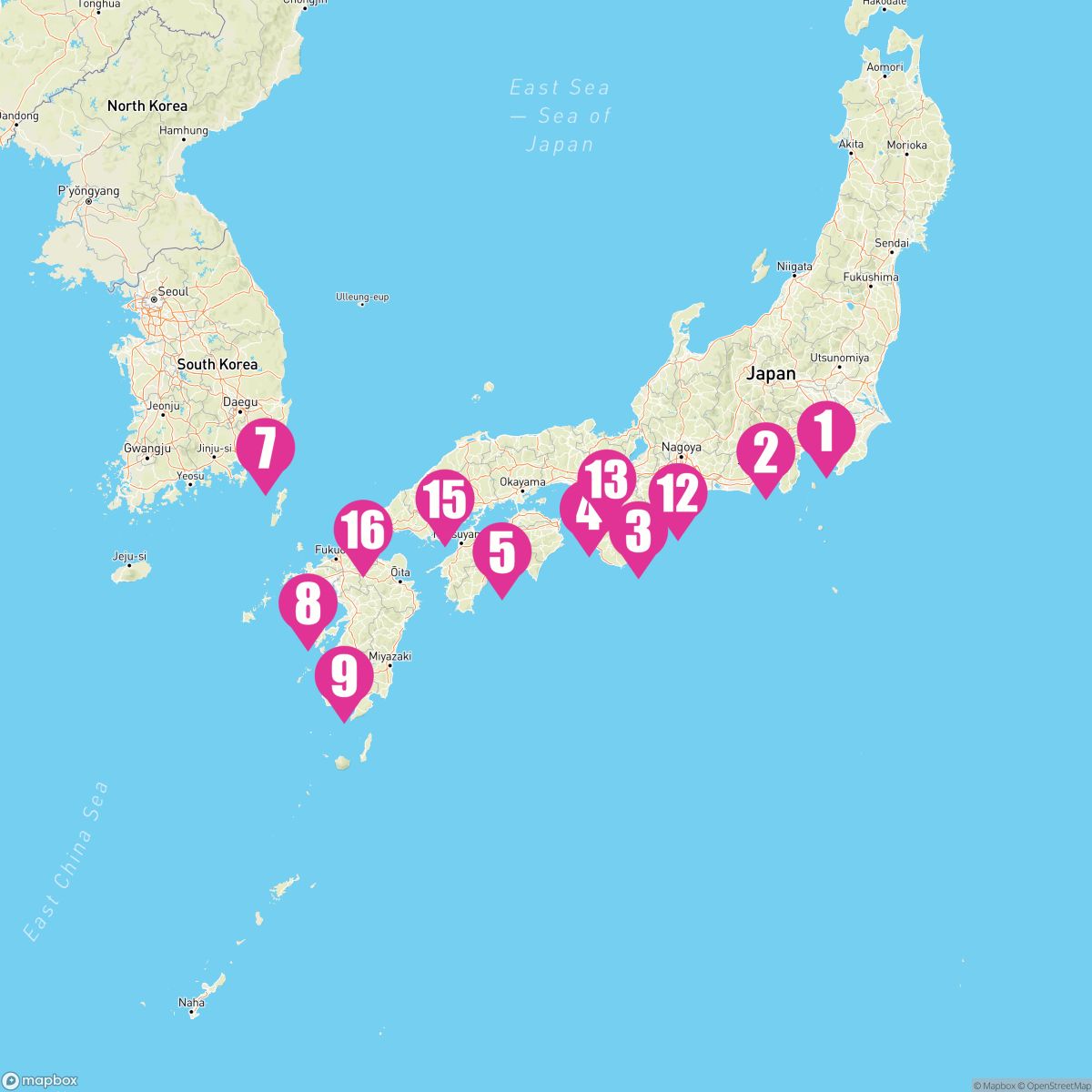 20 Night Grand Japan With Kumano Fireworks (Yokohama Roundtrip)