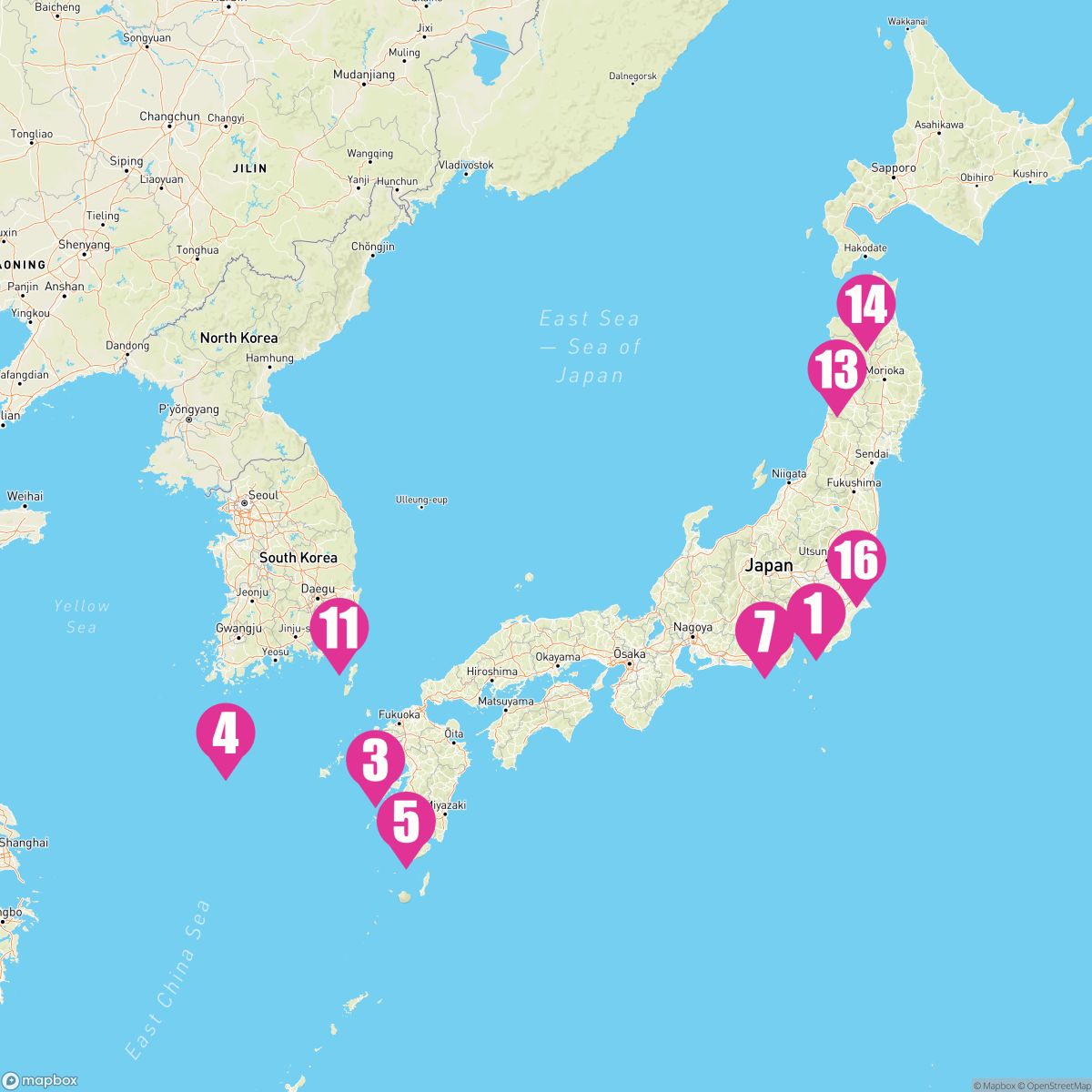 16 Night Grand Japan With Nebuta Festival (Yokohama Roundtrip)