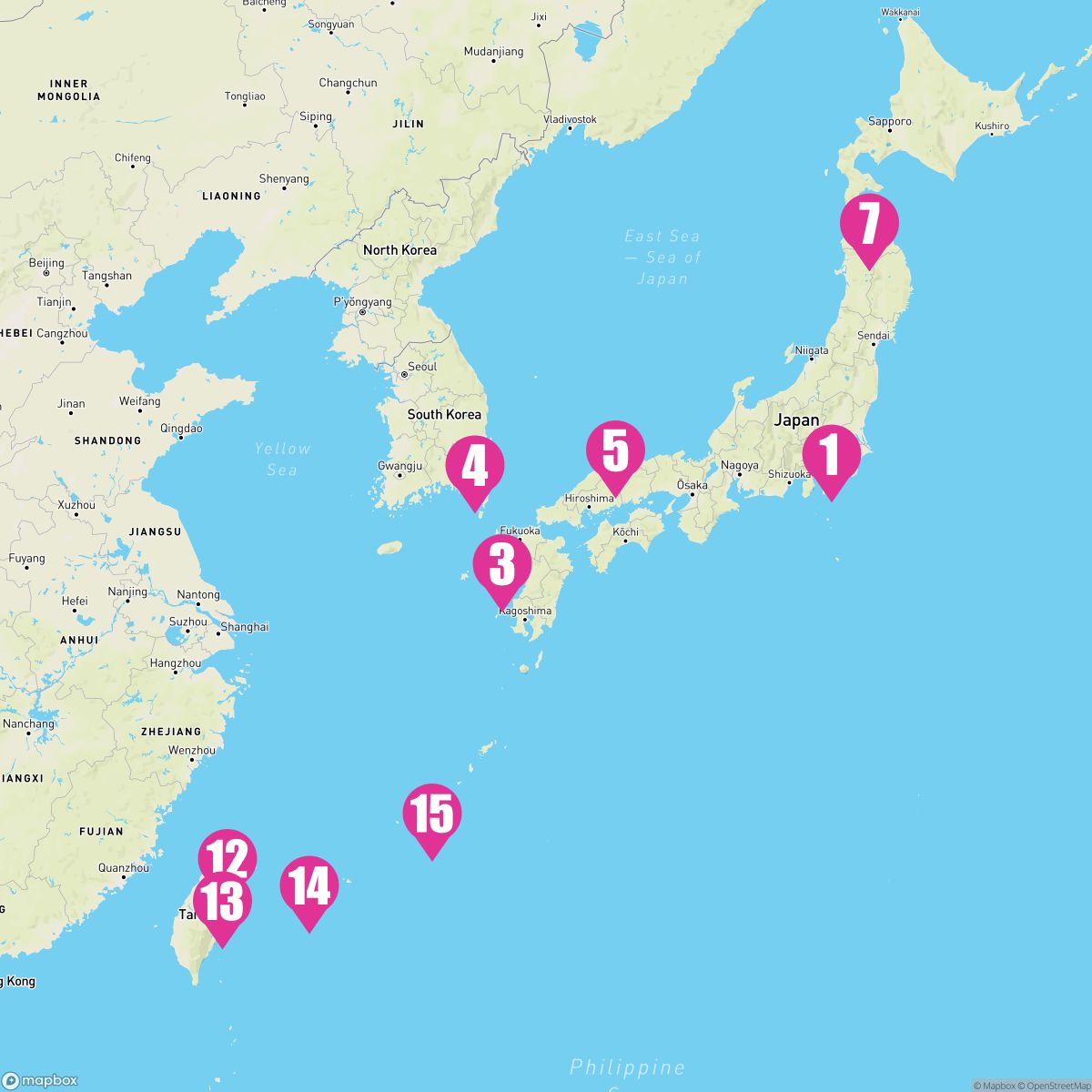 17 Night Circle Japan & Southern Islands (Yokohama Roundtrip)