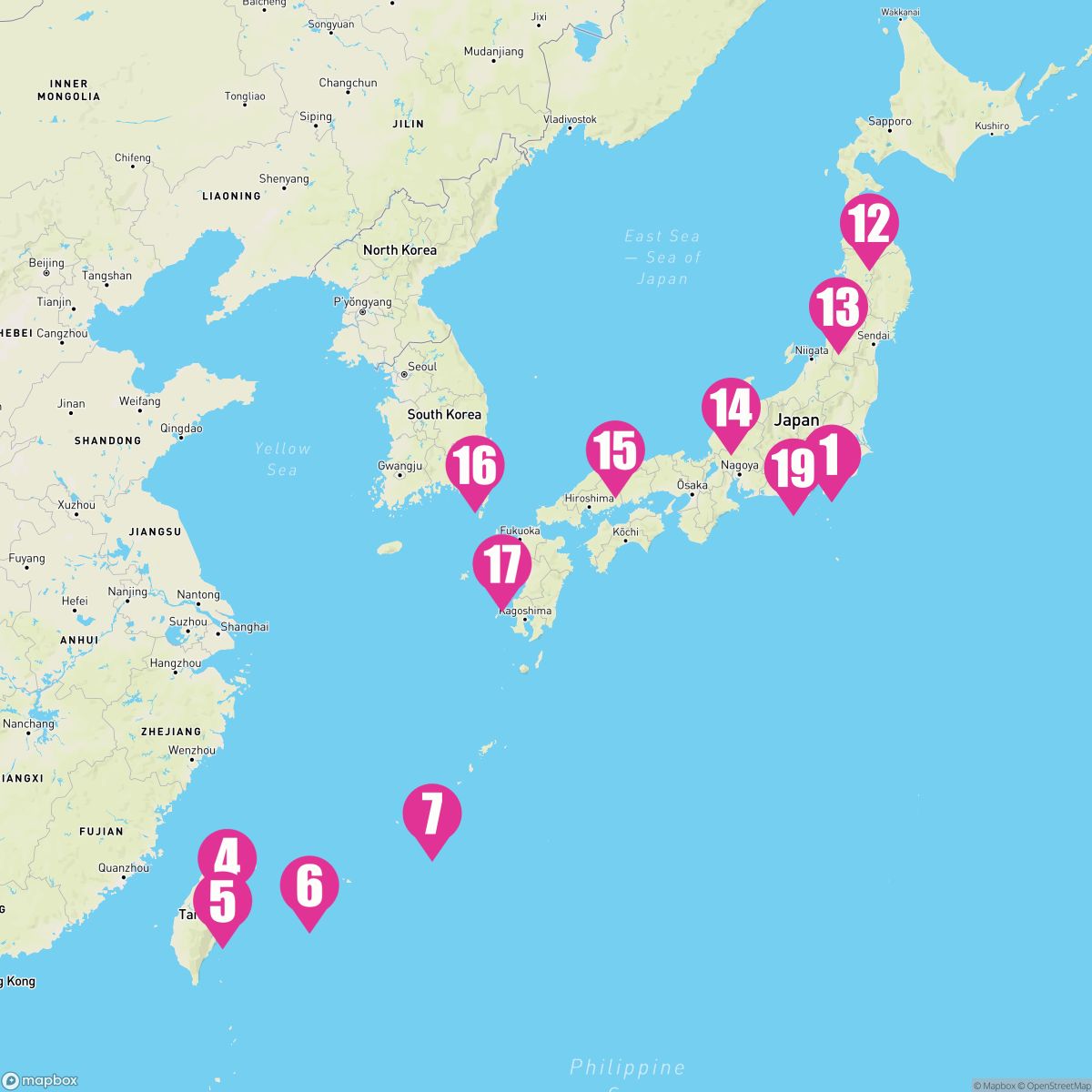 19 Night Southern Islands & Sea Of Japan (Yokohama Roundtrip)