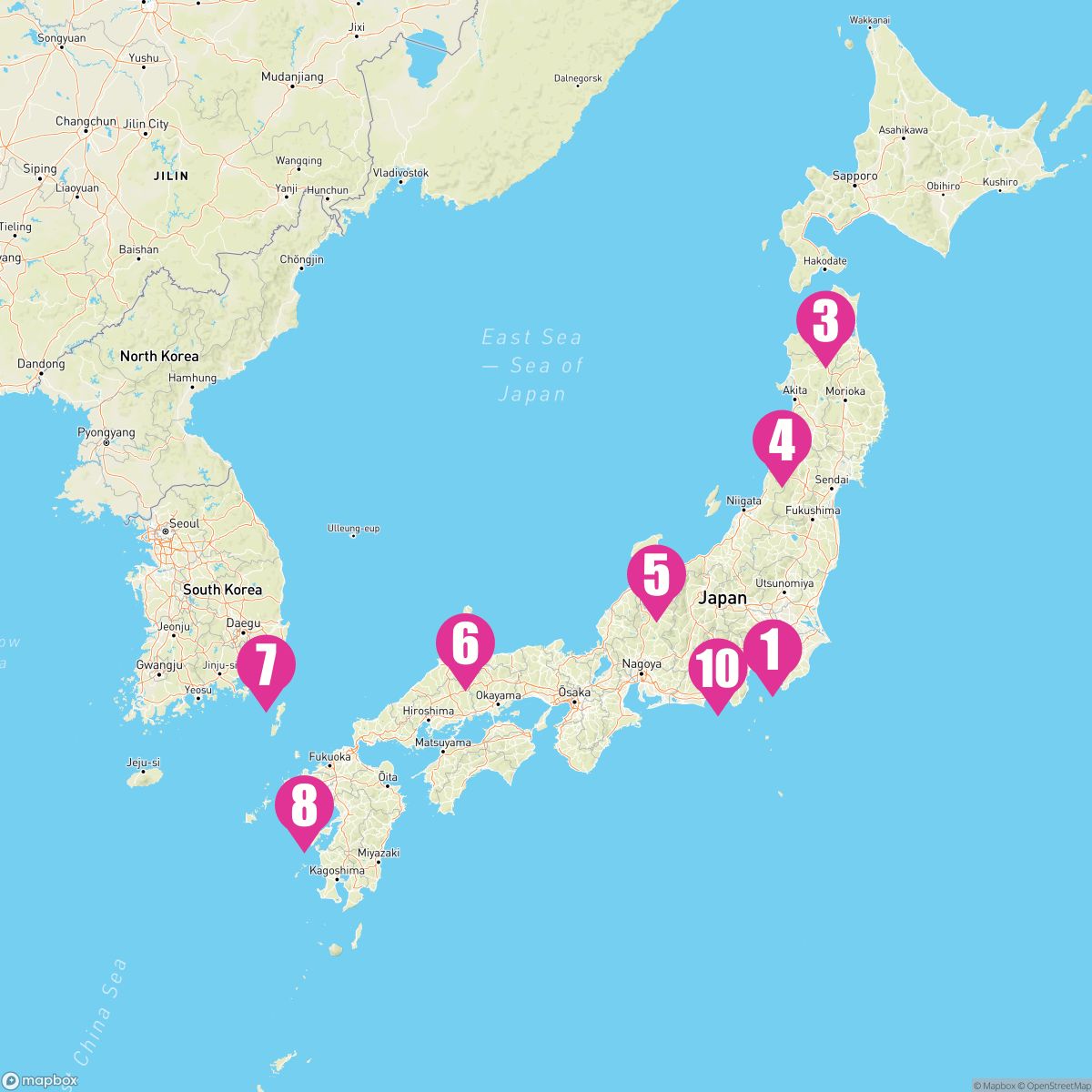 10 Night Sea Of Japan (Yokohama Roundtrip)
