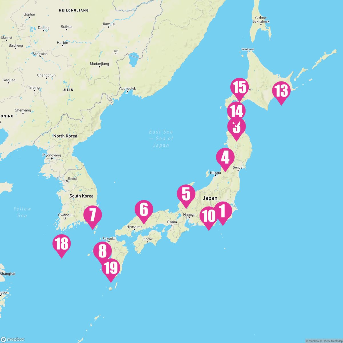 20 Night Sea Of Japan & Hokkaido (Yokohama Roundtrip)