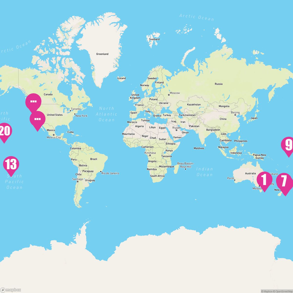 30 Night Tahiti Hawaii & South Pacific Crossing (Sydney To Vancouver)