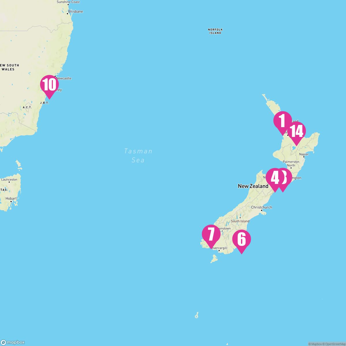 14 Night New Zealand (Auckland Roundtrip)