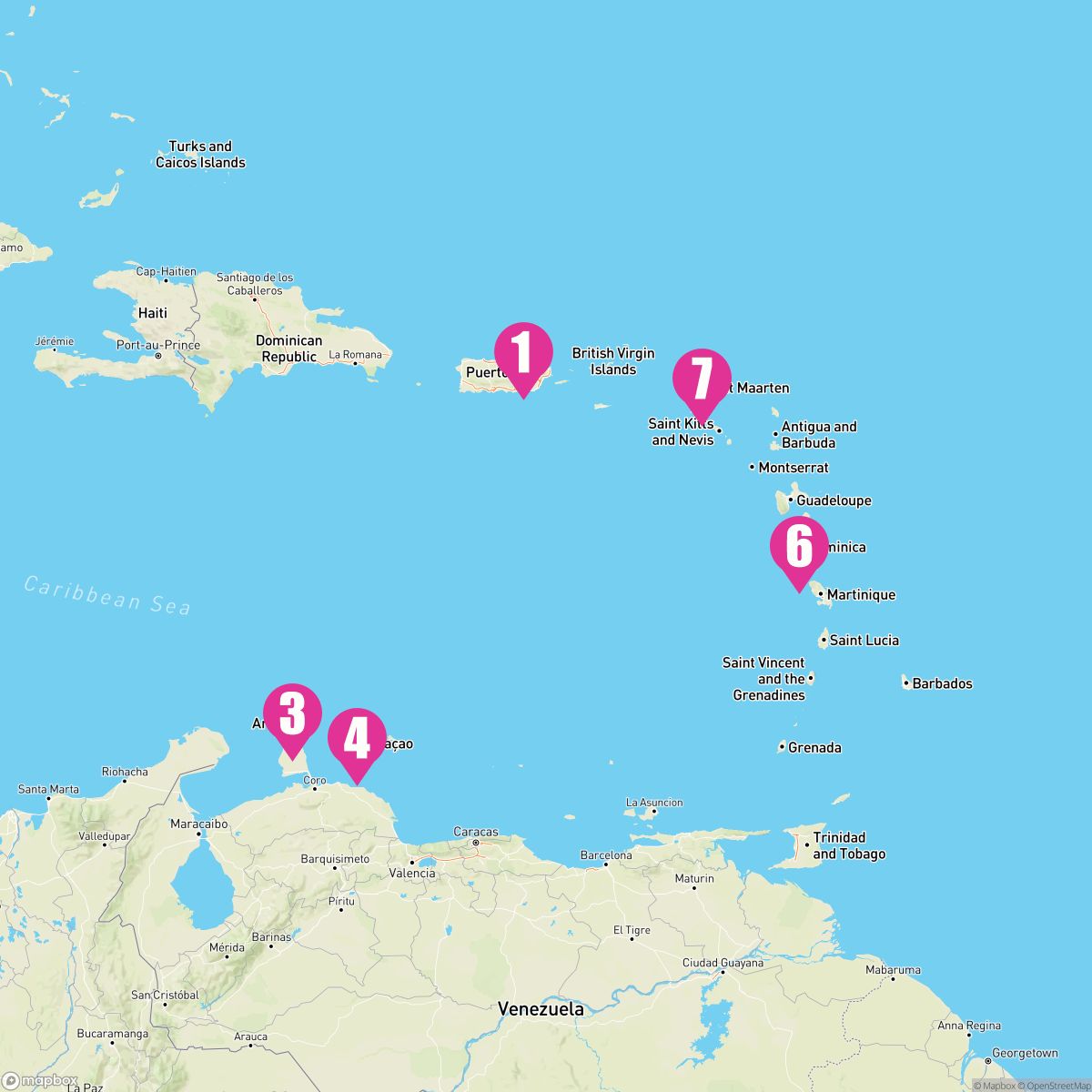 7 Night Southern Caribbean (San Juan Roundtrip)
