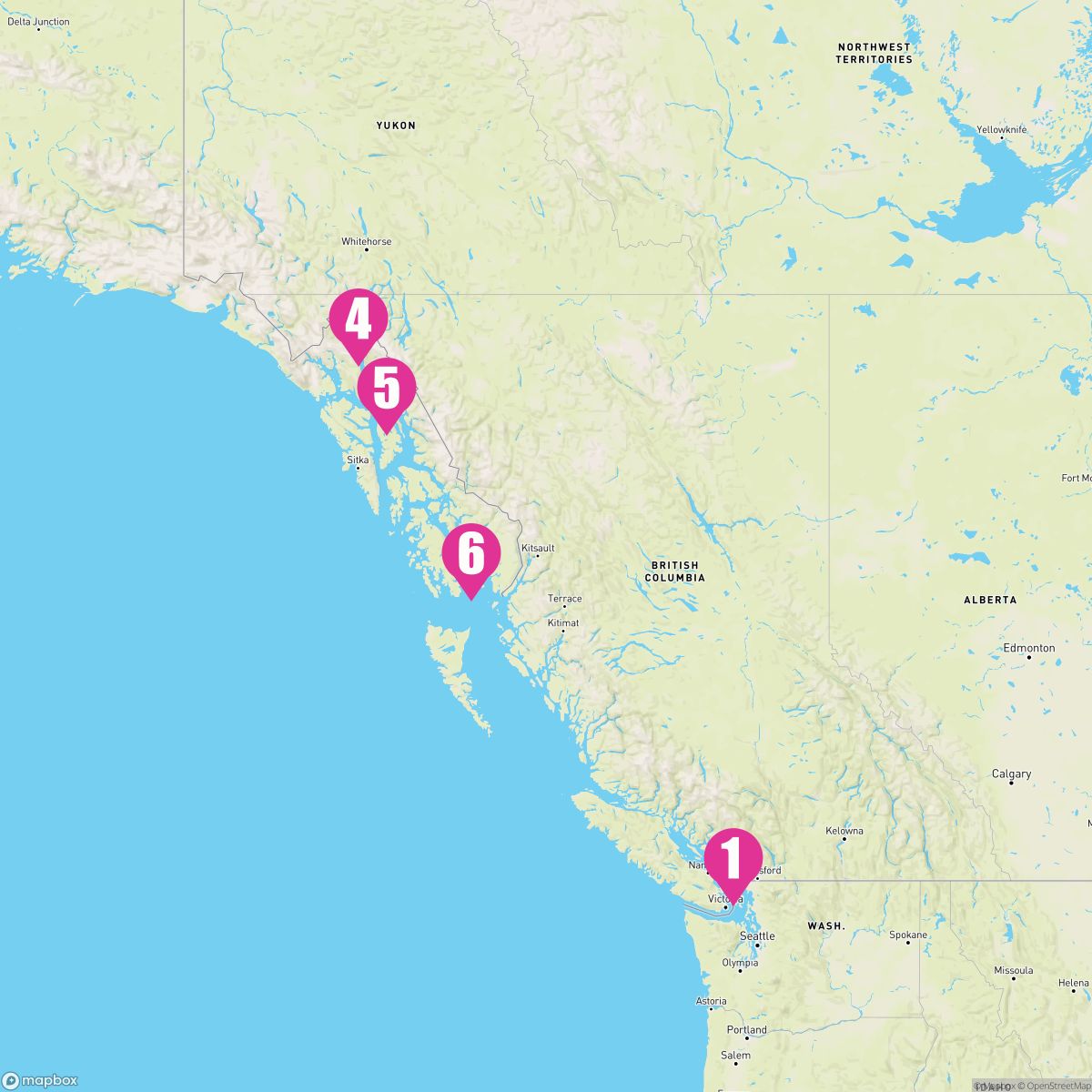 7 Night Alaskan Voyage (Vancouver Roundtrip)