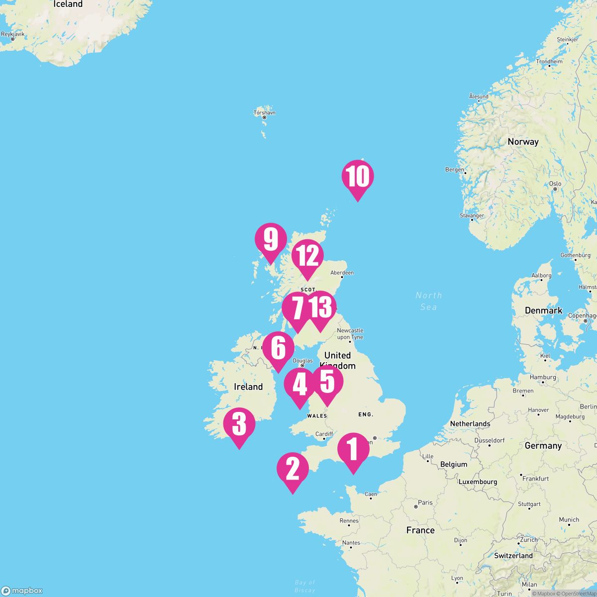 14 Night Ireland Scottish Highlands & Wales (Southampton Roundtrip)