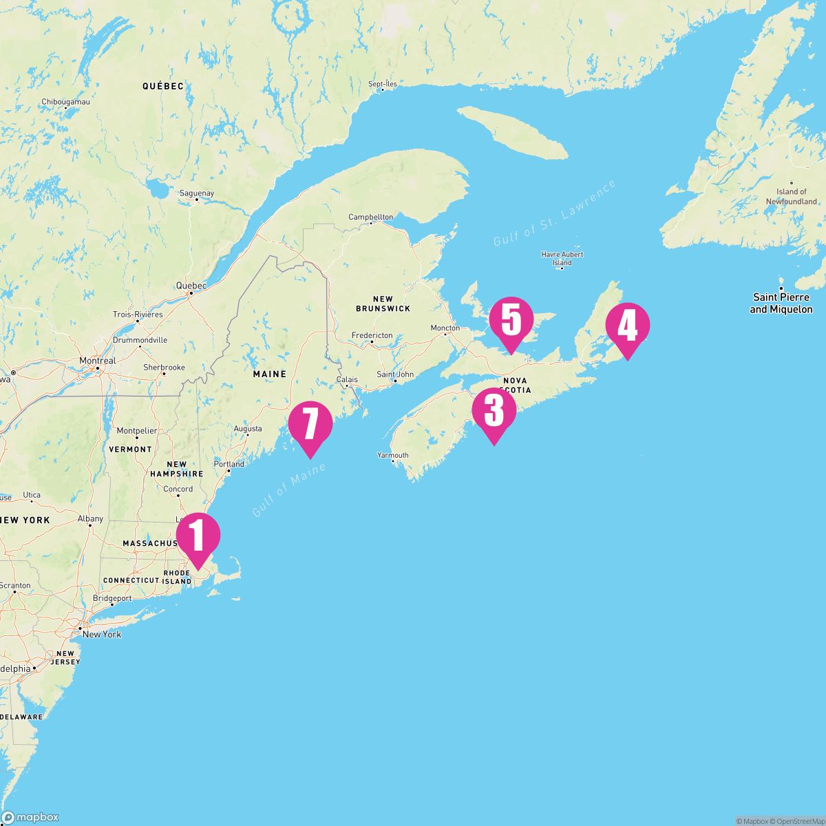 7 Night Canada & New England (Boston Roundtrip)