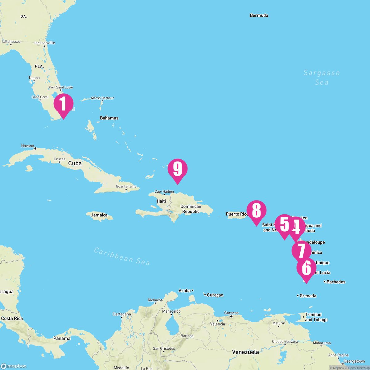 10 Night Eastern Caribbean With Martinique (Ft. Lauderdale Roundtrip)