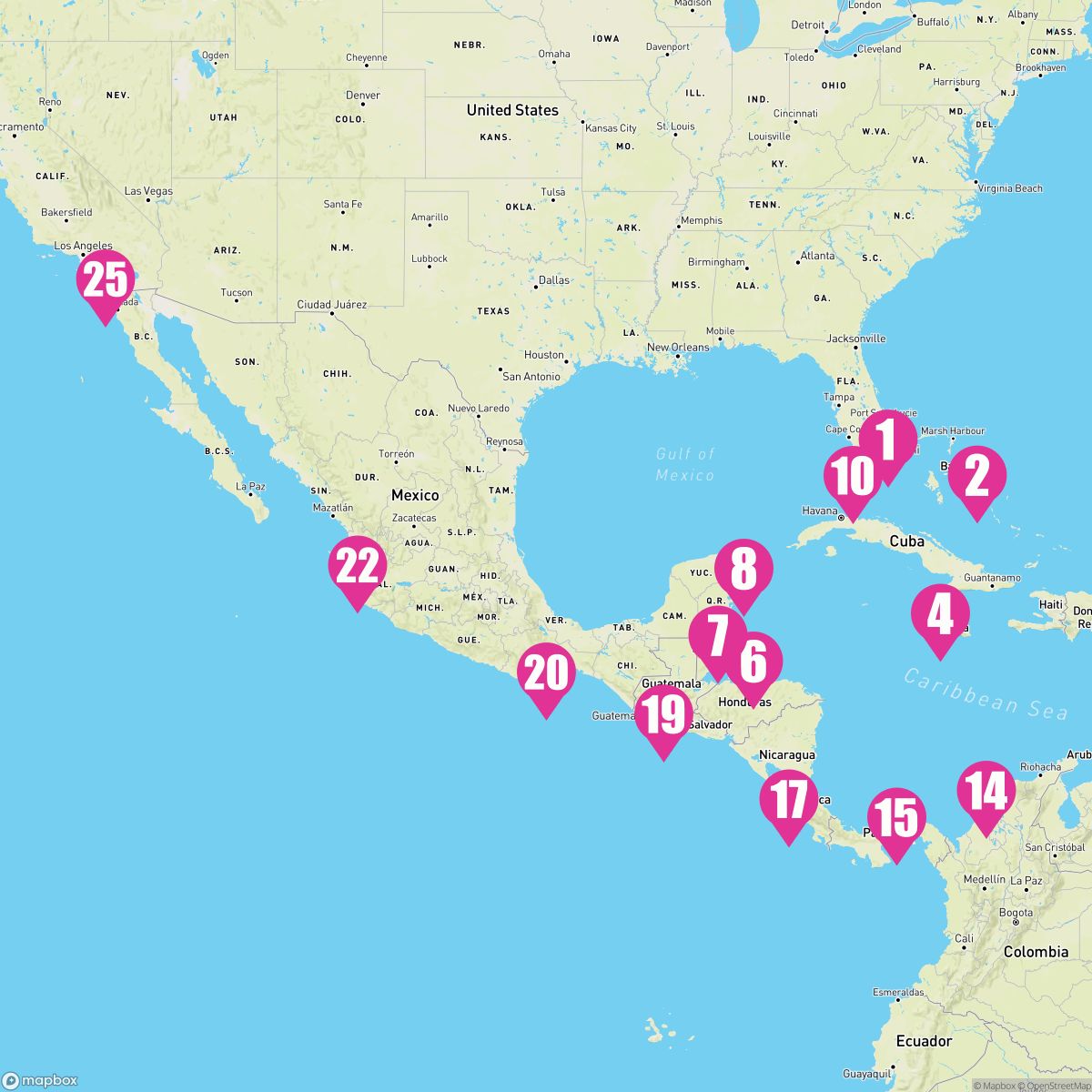 24 Night Western Caribbean Explorer & Panama Canal (Ft. Lauderdale To San Diego)