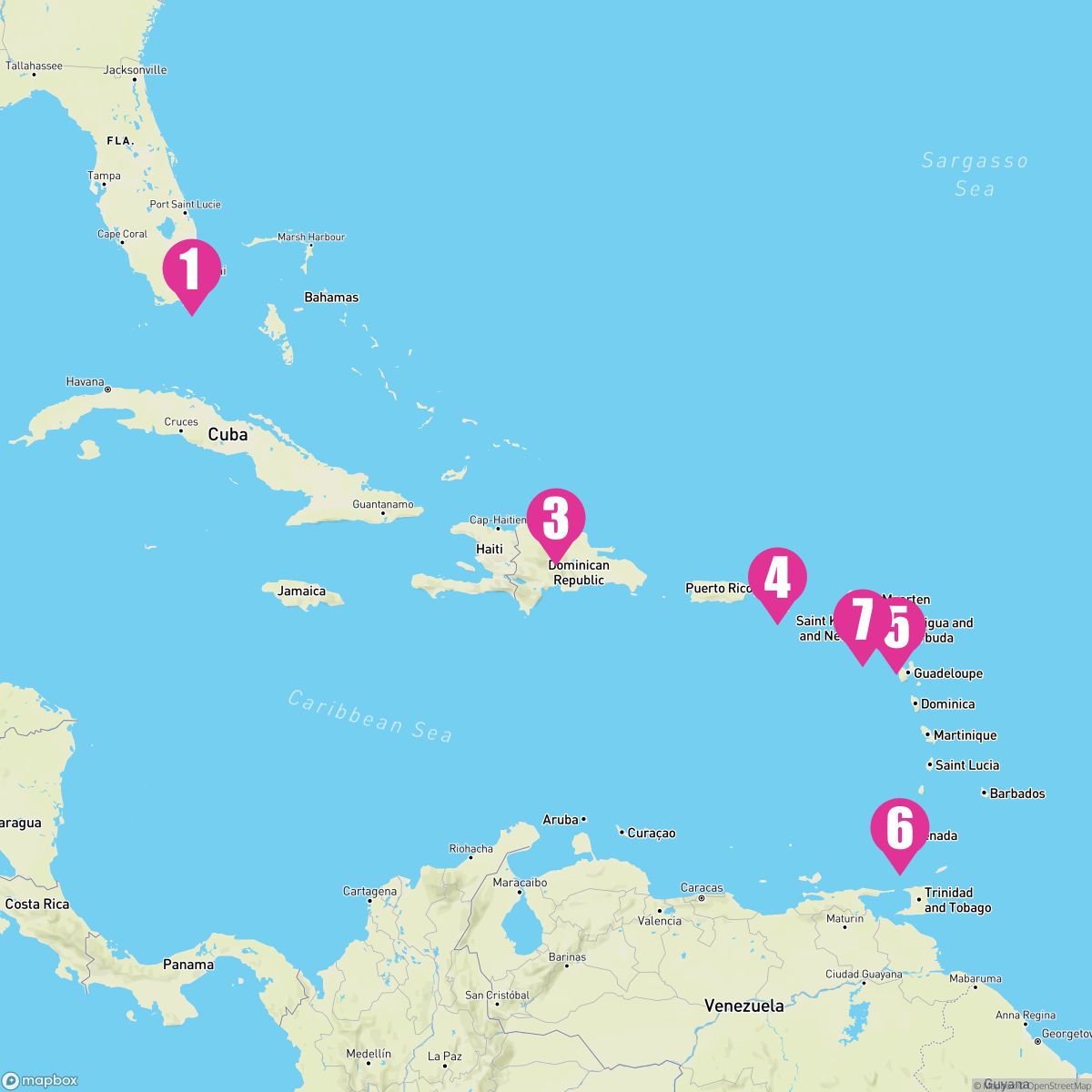 9 Night Eastern Caribbean (Miami Roundtrip)