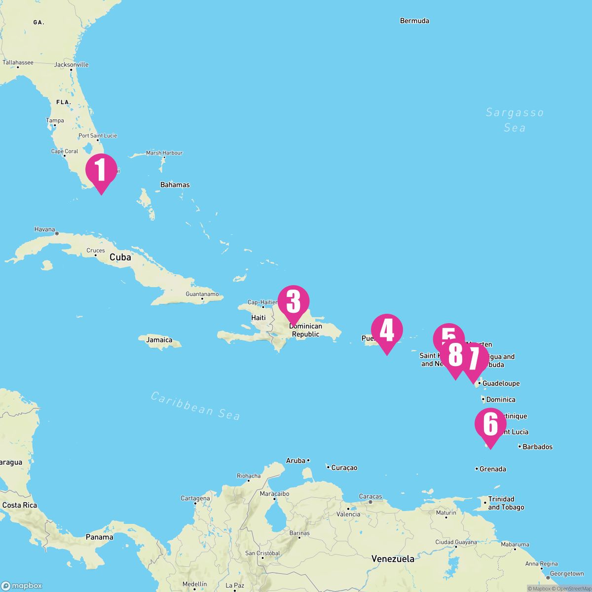 10 Night Southern Caribbean (Miami Roundtrip)