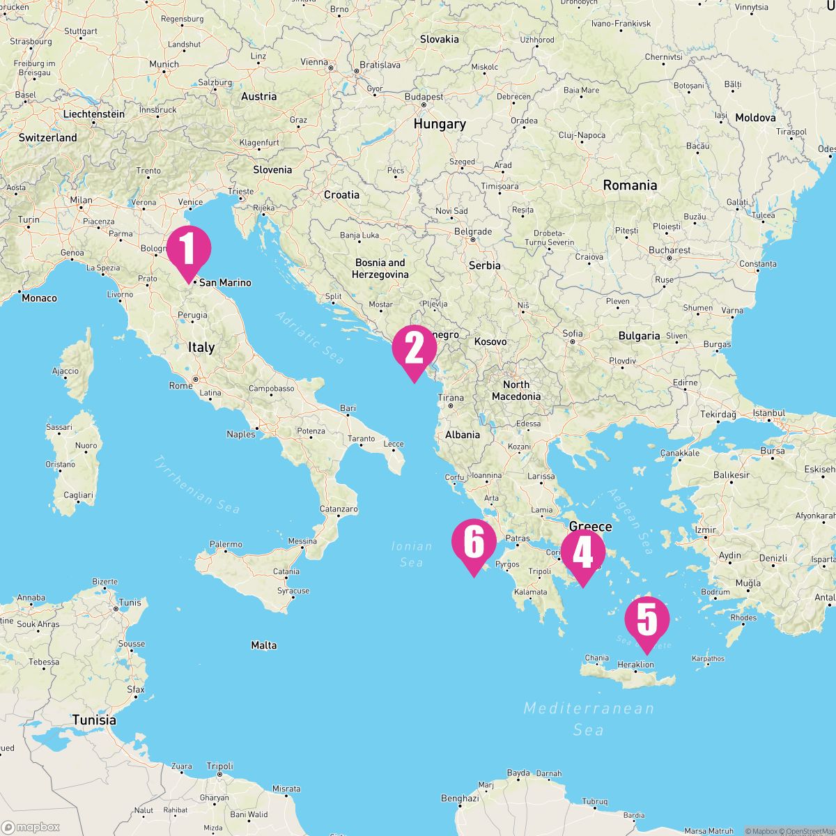 7 Night Greece & Adriatic (Ravenna Roundtrip)