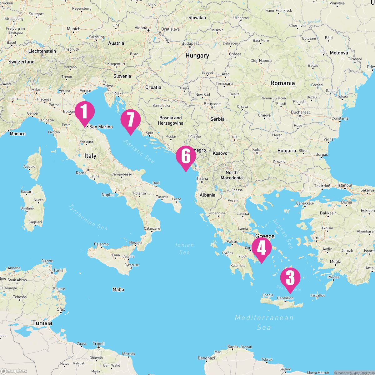 7 Night Greece & Adriatic (Ravenna Roundtrip)