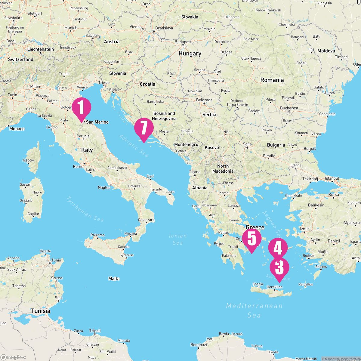 7 Night Greek Isles (Ravenna Roundtrip)
