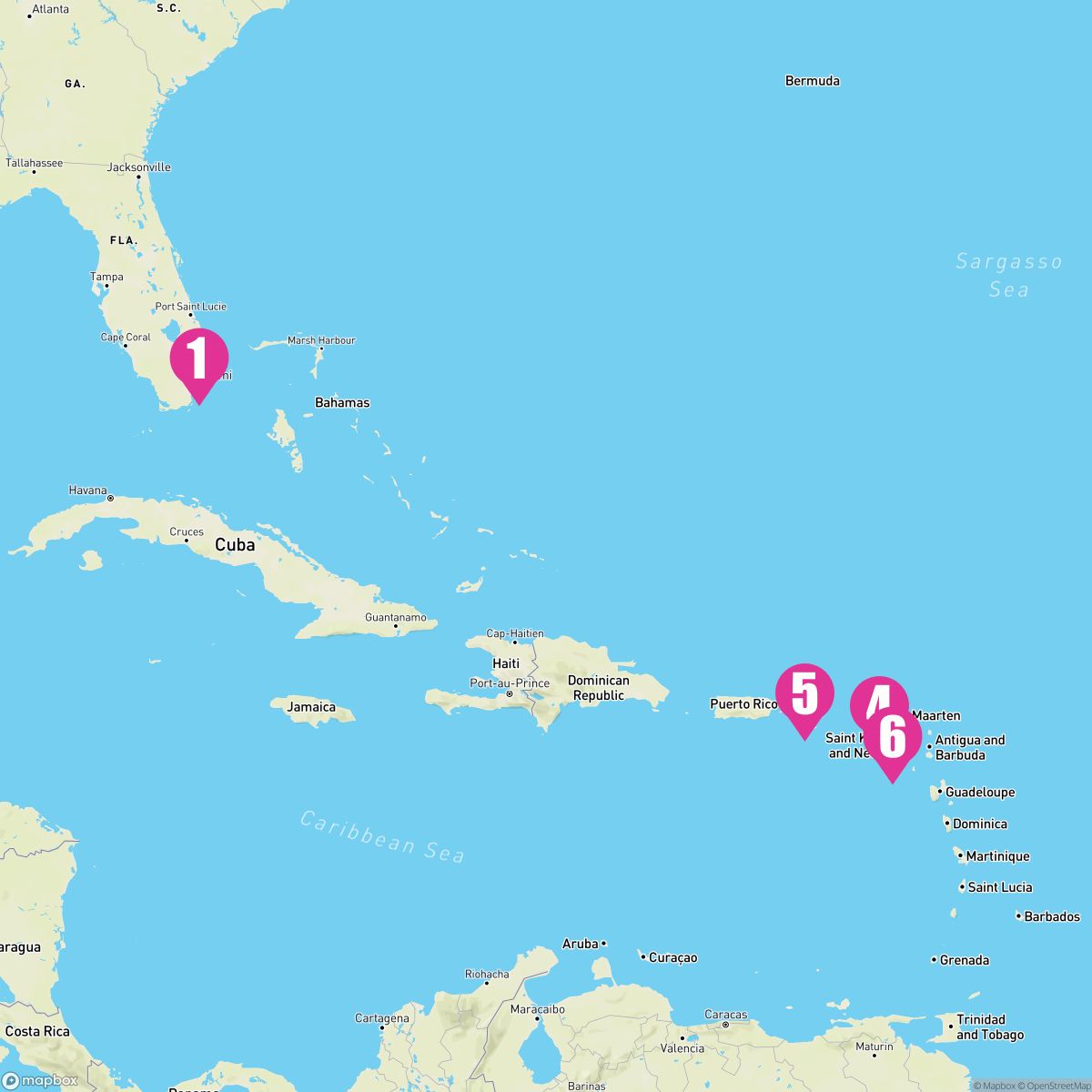 8 Night Eastern Caribbean (Ft. Lauderdale Roundtrip)