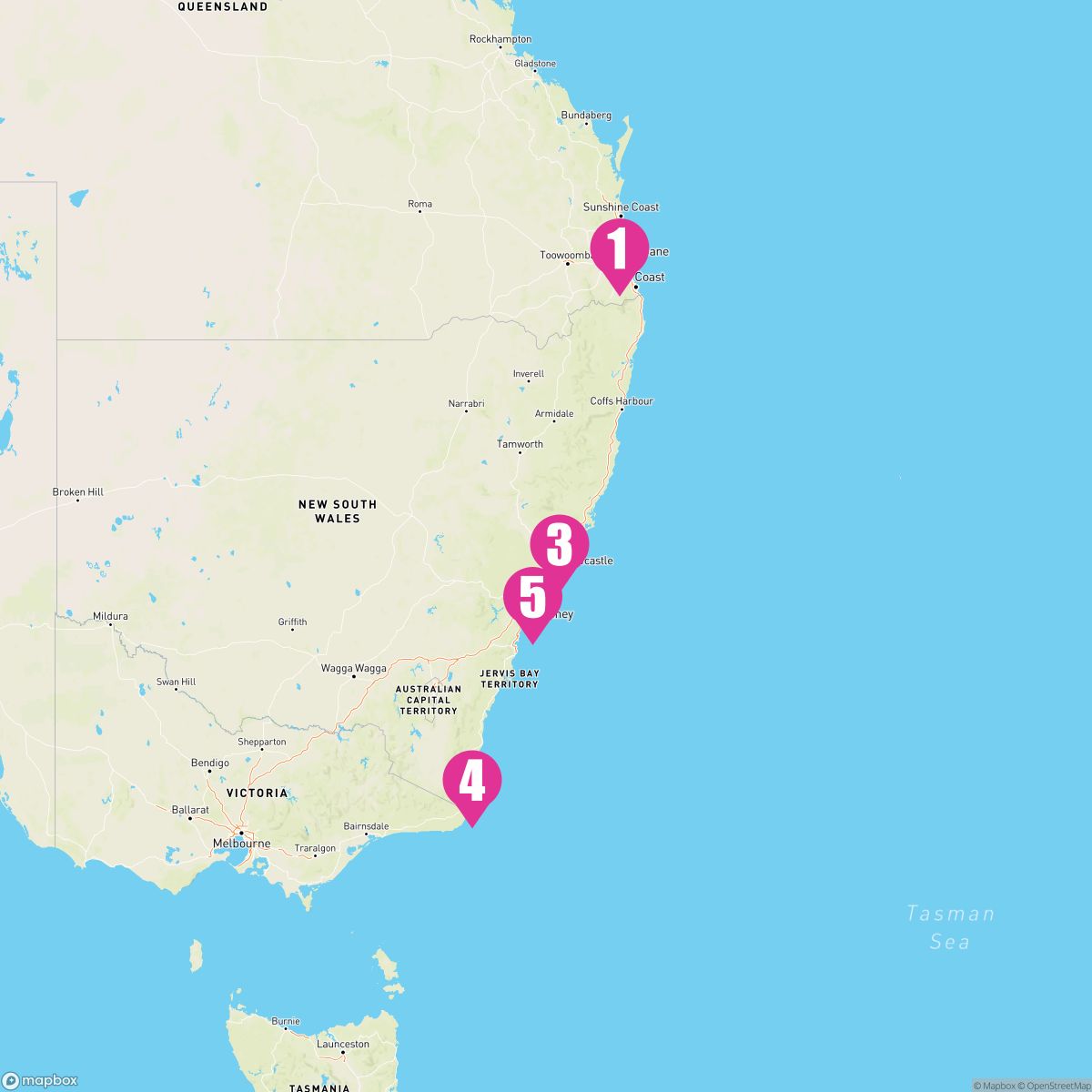 4 Night Australia Seacation (Brisbane To Sydney)