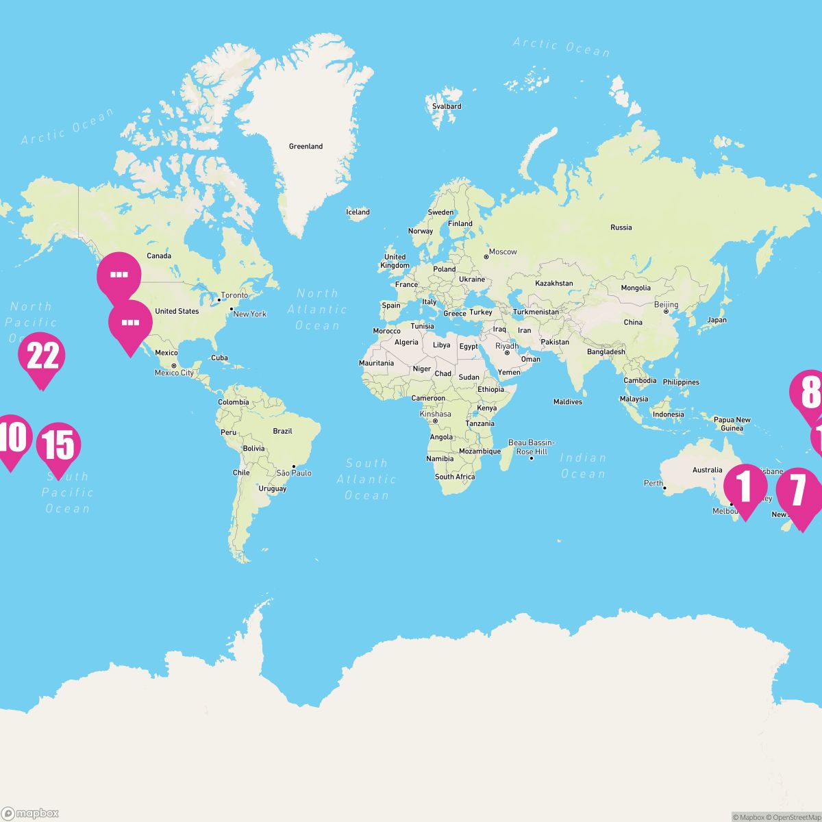 32 Night Tahiti Hawaii & South Pacific Crossing (Sydney To Vancouver)