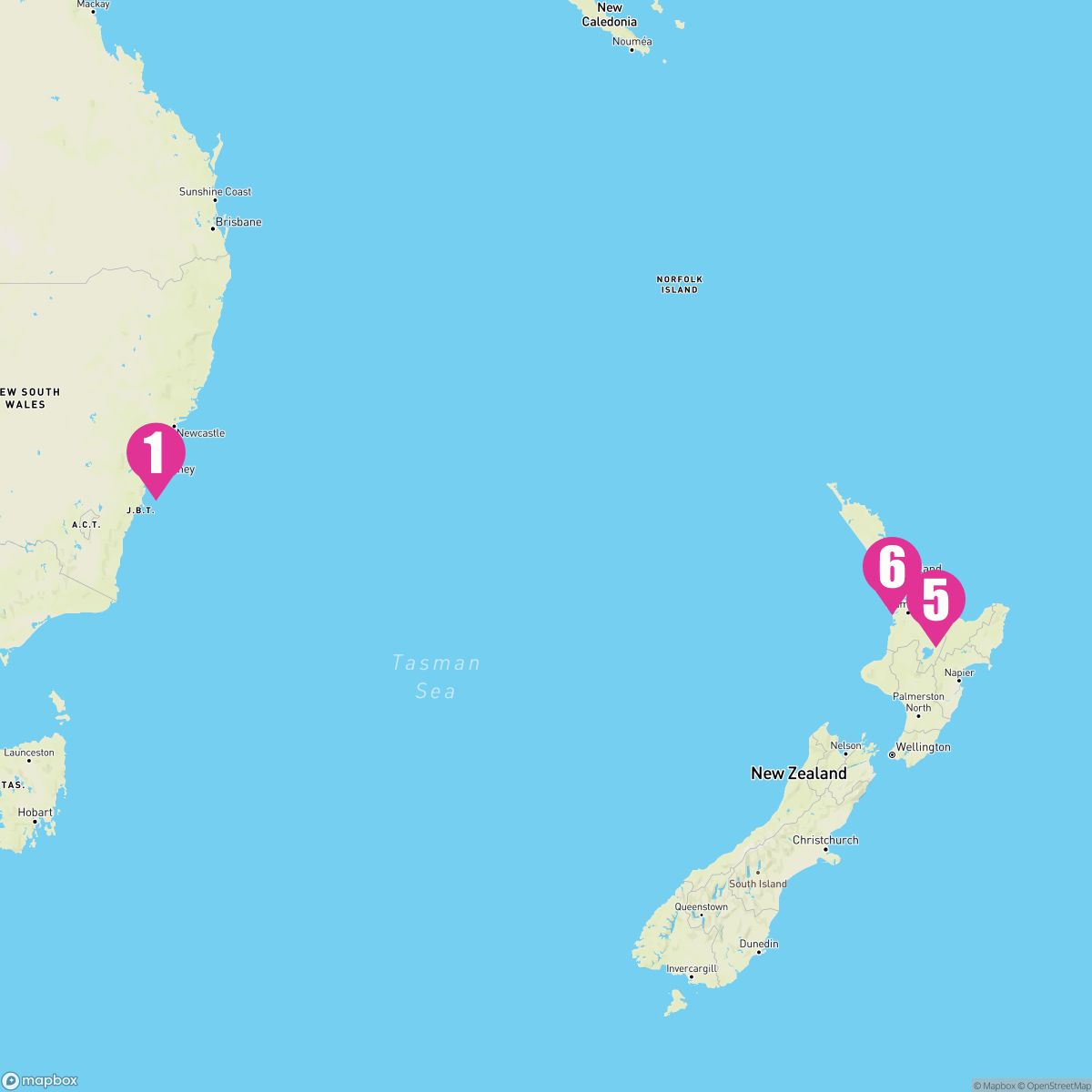 5 Night Australia Seacation (Sydney To Auckland)