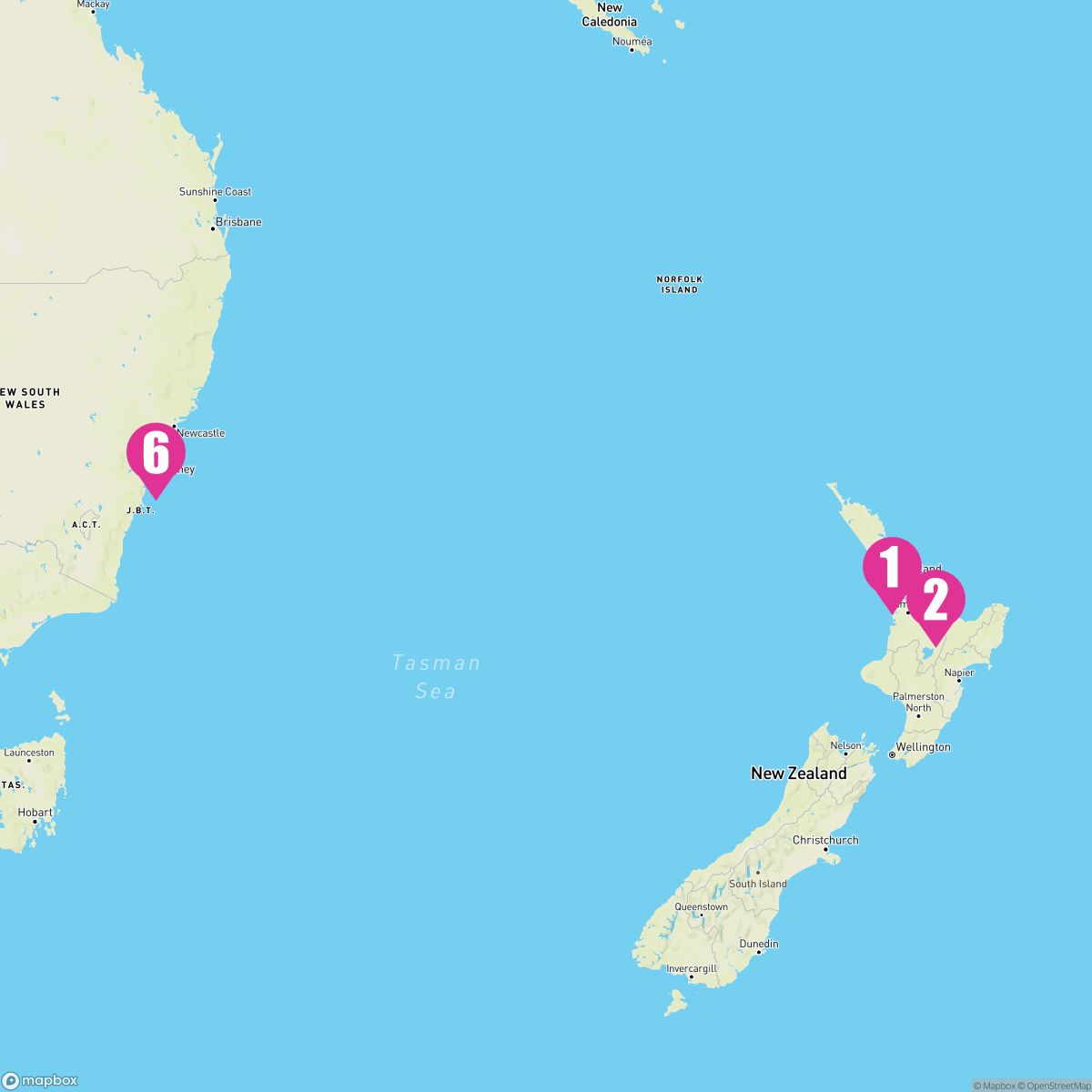 5 Night Australia Seacation (Auckland To Sydney)