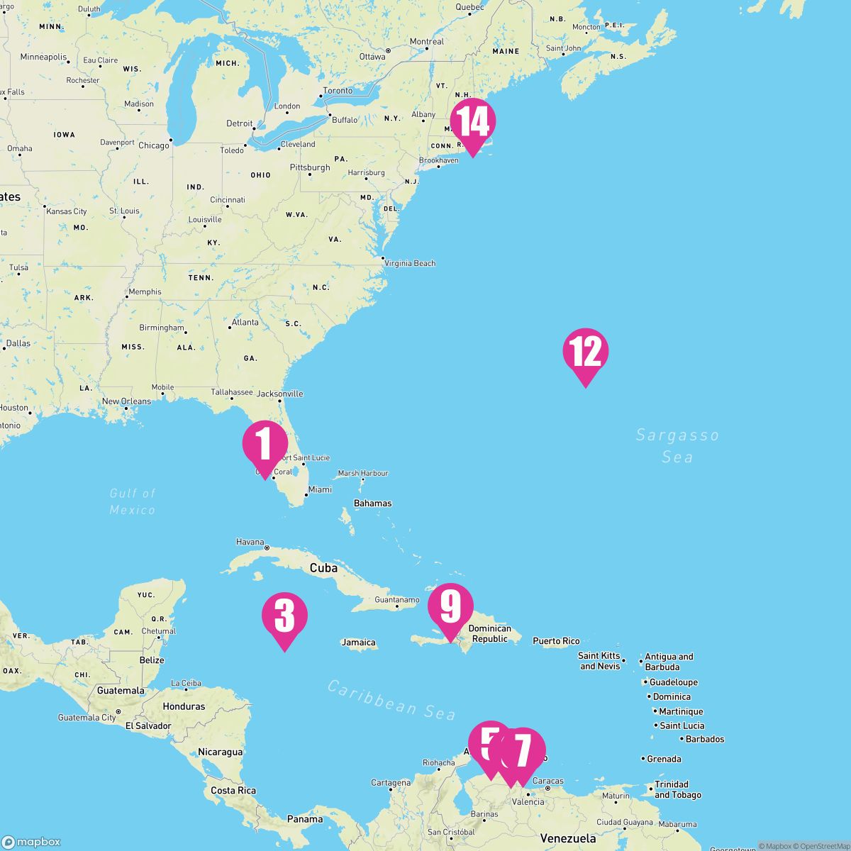 13 Night Southern Caribbean Repositioning (Tampa To Boston)